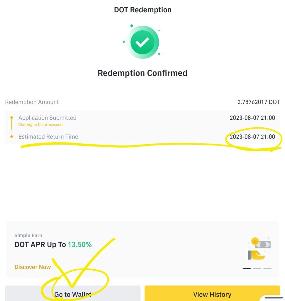 코인 고정 스테이킹 Screenshot 20230807 210034 Binance