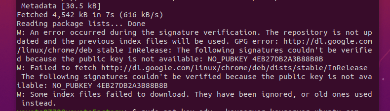 apt-get update NO PUBKEY 해결