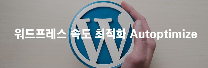 워드프레스 속도 최적화 Autoptimize