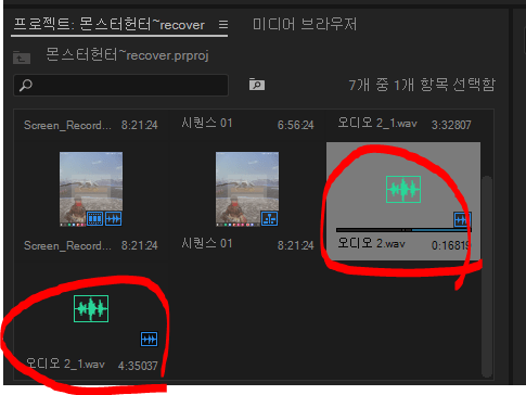 프리미어 프로 영상에 음성 넣기 image 51